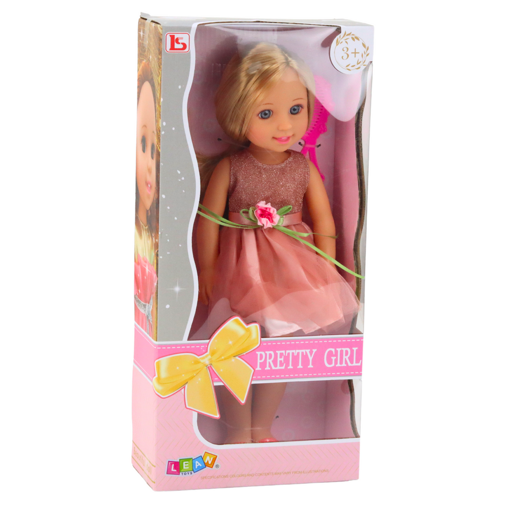 Lutka za igru LALA sa četkom za kosu 38cm