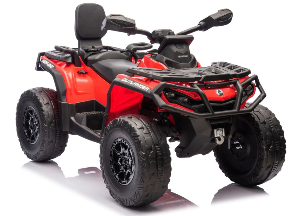 Quad na akumulator Can Am Outlander 4x4 DK-CA005 - dvosjed - crveni