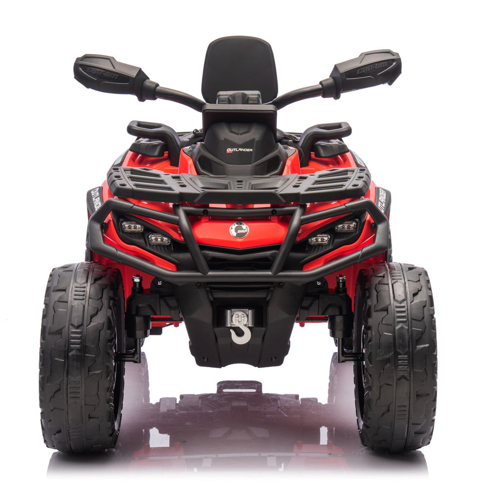 Quad na akumulator Can Am Outlander 4x4 DK-CA005 - dvosjed - crveni