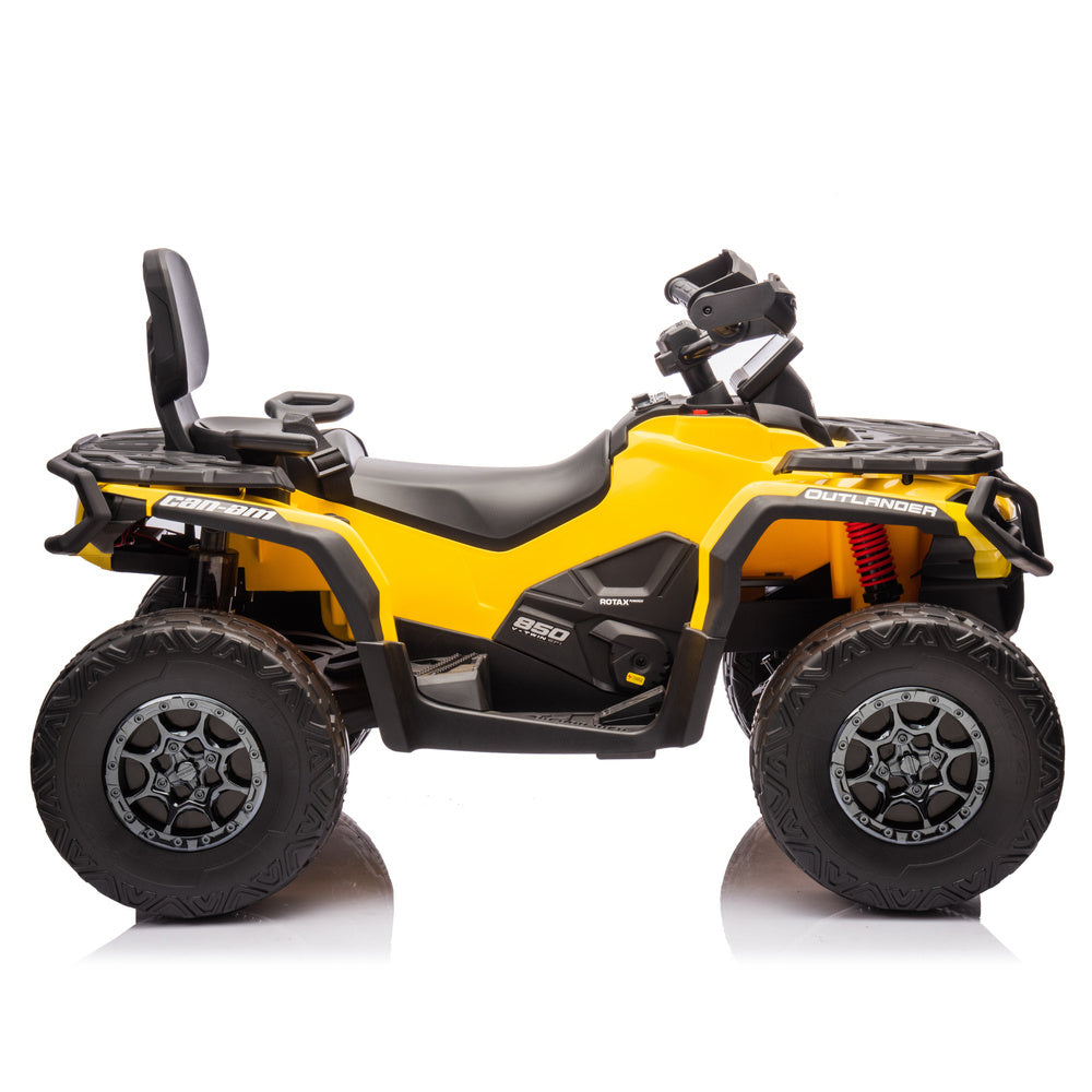 Quad na akumulator Can Am Outlander 4x4 DK-CA005 - dvosjed - žuti
