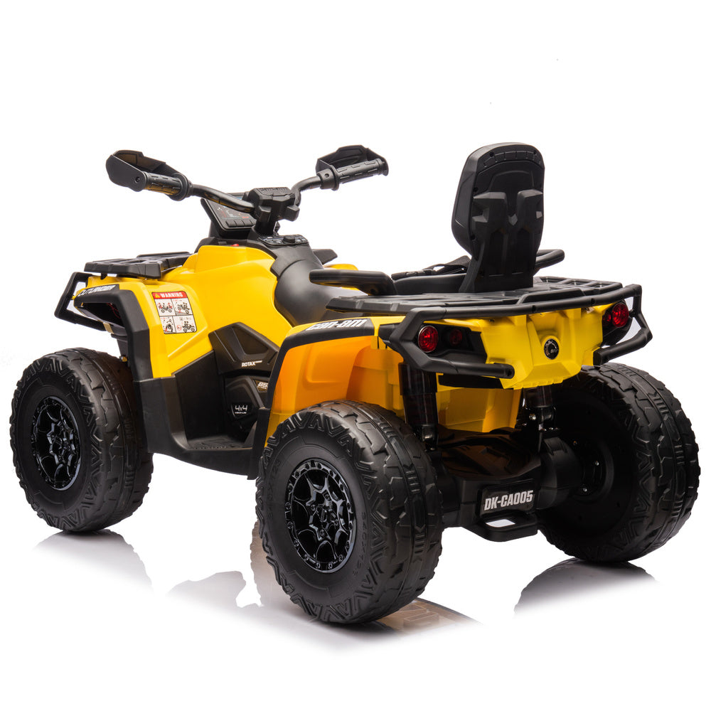 Quad na akumulator Can Am Outlander 4x4 DK-CA005 - dvosjed - žuti