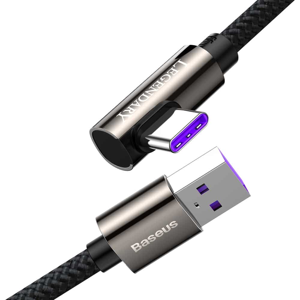 Baseus kabel Legend USB - USB-C 1m 66W crni