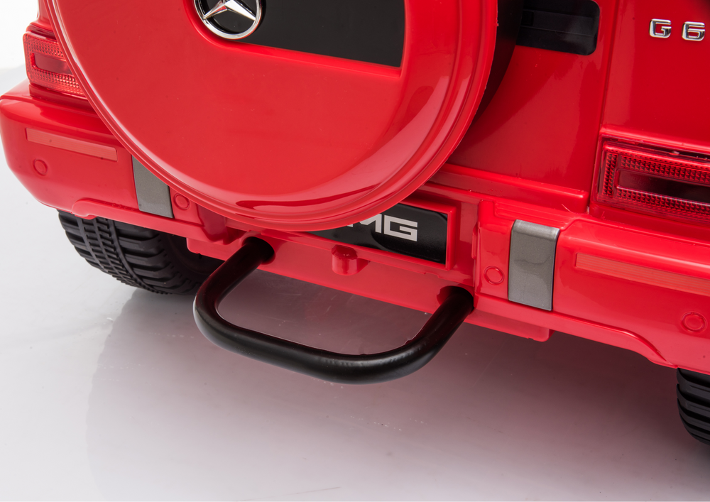 Licencirani auto na akumulator Mercedes G63 AMG - crveni