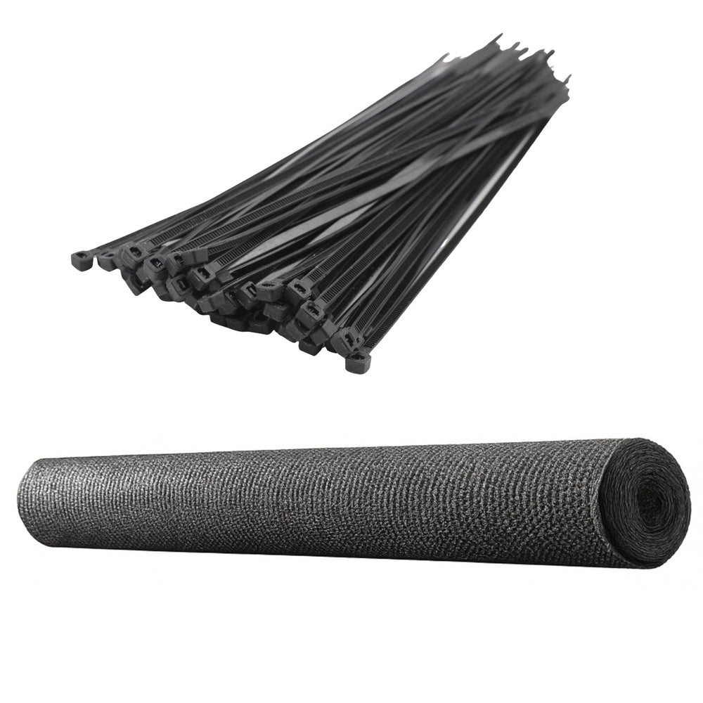 Zaštitna mreža za ogradu 1.5M x 25M 140g/m² - Siva