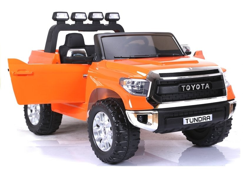 Licencirani auto na akumulator Toyota Tundra - dvosjed - narančasta