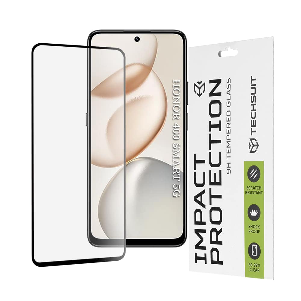Techsuit 111D Full Cover / Full Glue kaljeno staklo za Honor 400 Smart / 200 Smart / 90 Smart / X7d 4G / X7b 4G / X7b 5G / X7c