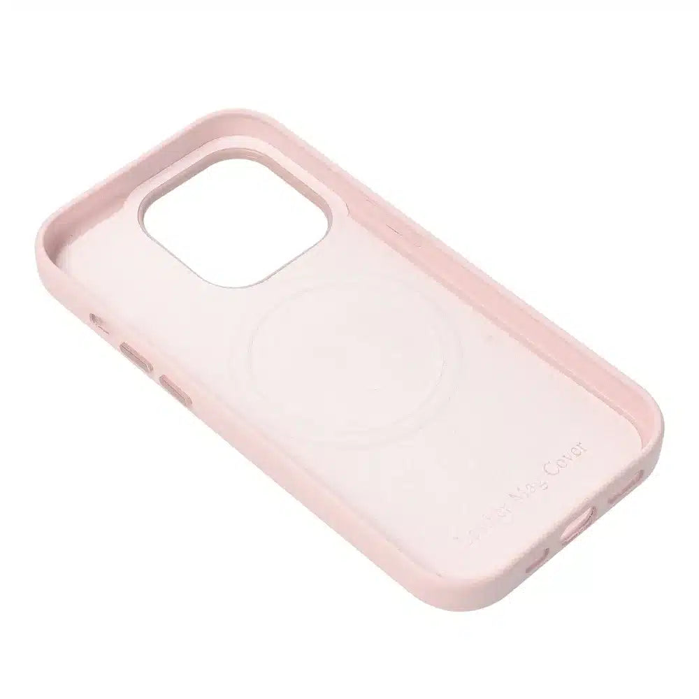 Kožna maska Mag Cover za iPhone 12 sand pink
