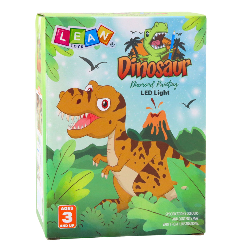 Noćna svjetiljka sa "dijamantnim" slikama dinosaura