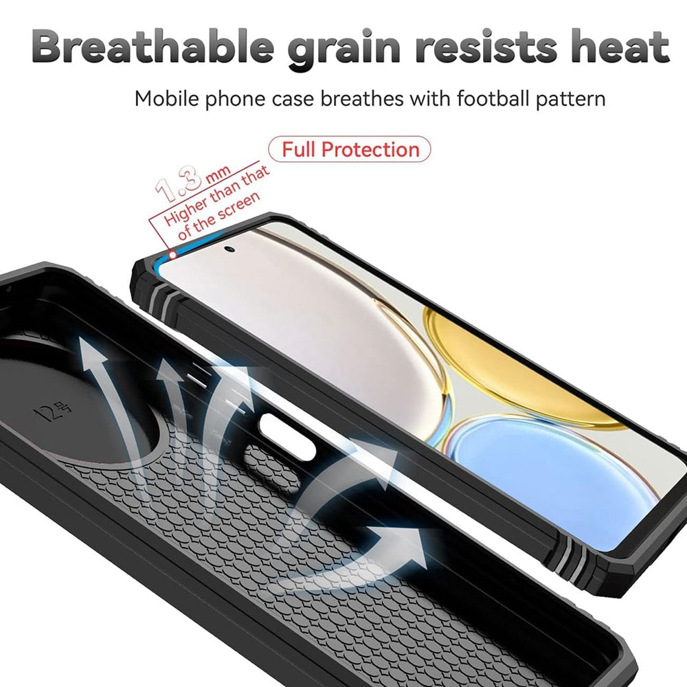 Techsuit – serija CamShield zaštitna maskica za Honor Magic8 Lite – crna