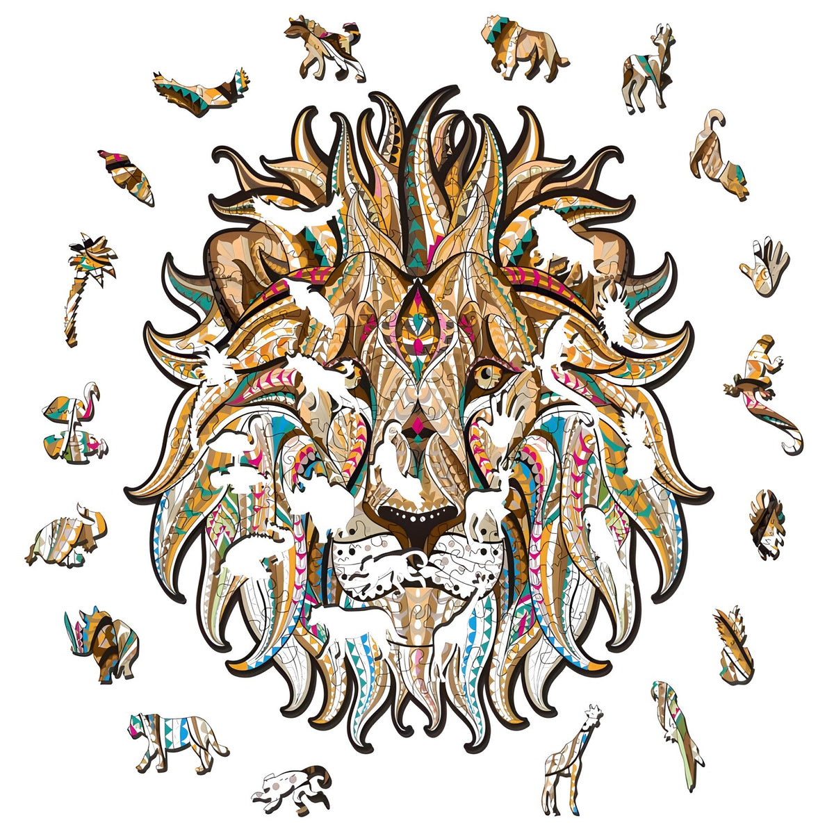 Drvena slagalica - Lion / S KP21831