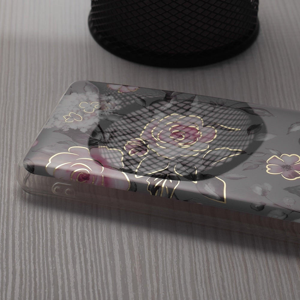 Techsuit Marble Series maska za Xiaomi 11T / 11T Pro Bloom of Ruth Gray