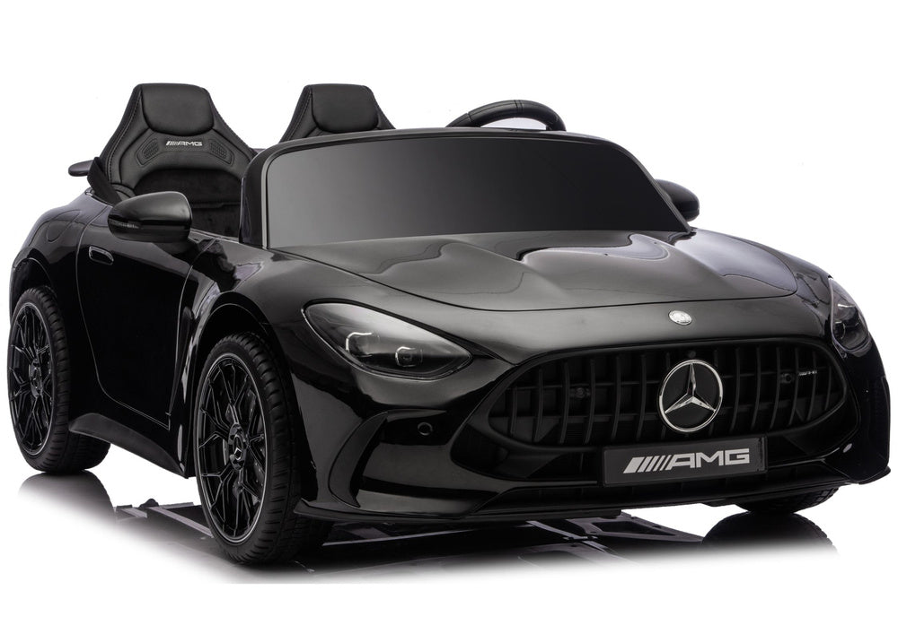 Licencirani auto na akumulator Mercedes GT63 AMG DK-GT63 24V - dvosjed - crni/lakirani