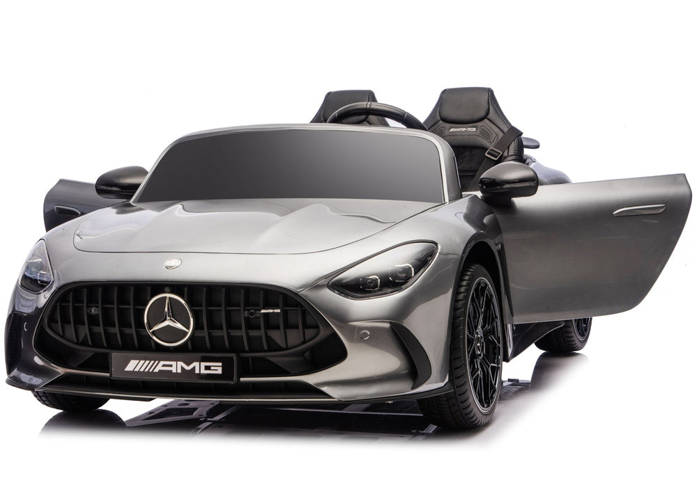 Licencirani auto na akumulator Mercedes GT63 AMG DK-GTQ63 24V - dvosjed - siva