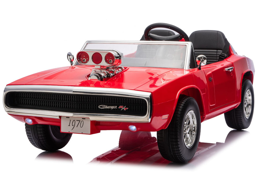 Licencirani auto na akumulator Dodge Charger R/T DLS-K12 24V7Ah - crveni