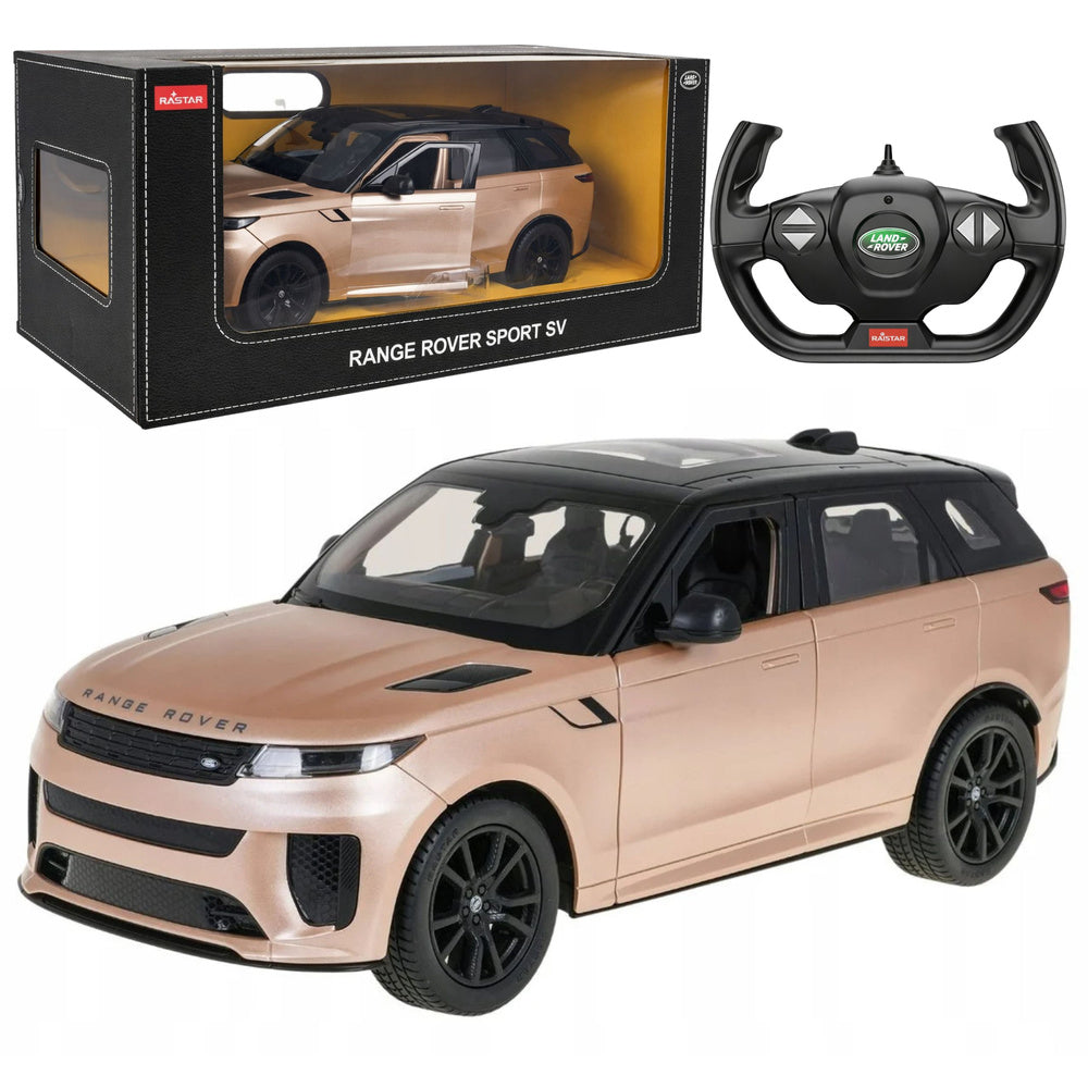 Licencirani auto na daljinsko upravljanje Range Rover Sport SV 1:14 - zlatni