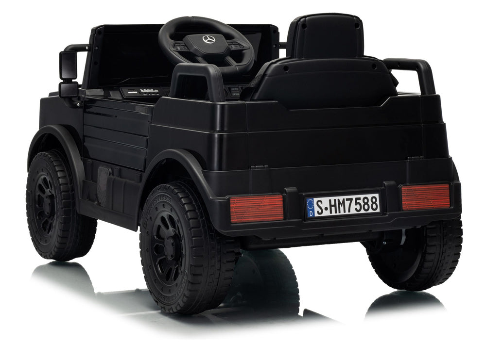 Licencirani auto na akumulator Mercedes Unimog HM7588 - crni