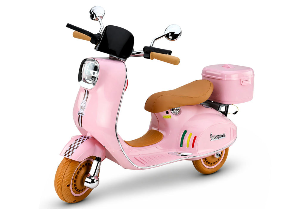 Licencirani motor na akumulator Vespa XW-05 35W - roza