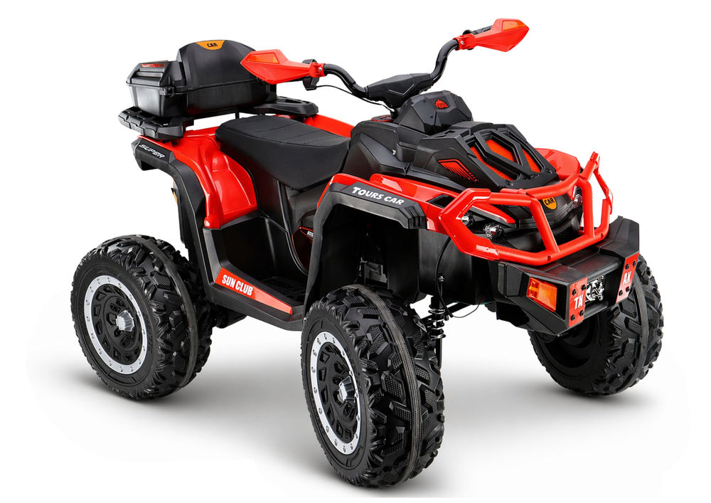 Quad na akumulator XW-08 4x4 45W  - crveni