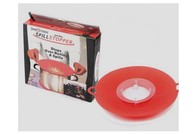 "Spill Stopper" silikonski univerzalni poklopac protiv kipljenja (pogledajte video)