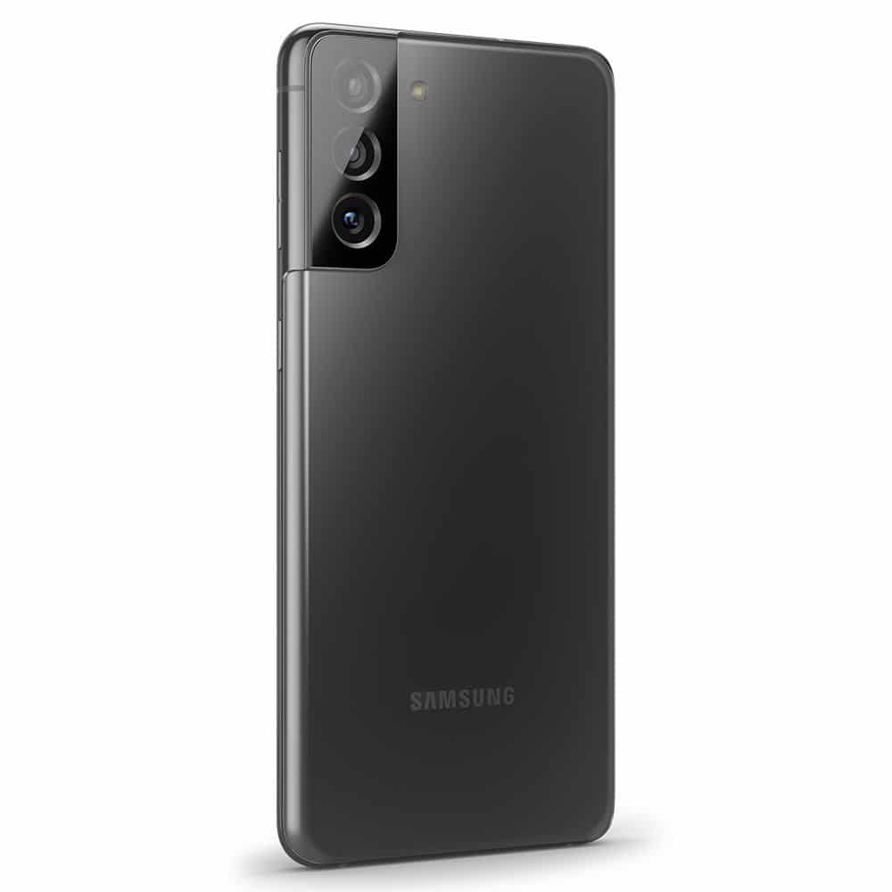 SPIGEN OPTIK.TR KALJENO STAKLO 2-KOM ZA LEĆU KAMERE SAMSUNG GALAXY S21 CRNO
