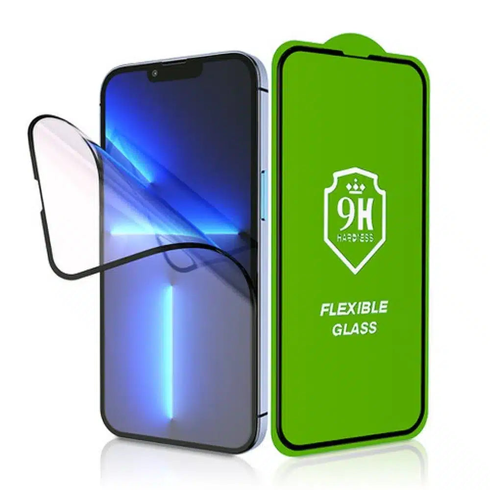 Bestsuit Flexible 5D Full Glue hibridno staklo za Samsung Galaxy A12 crno