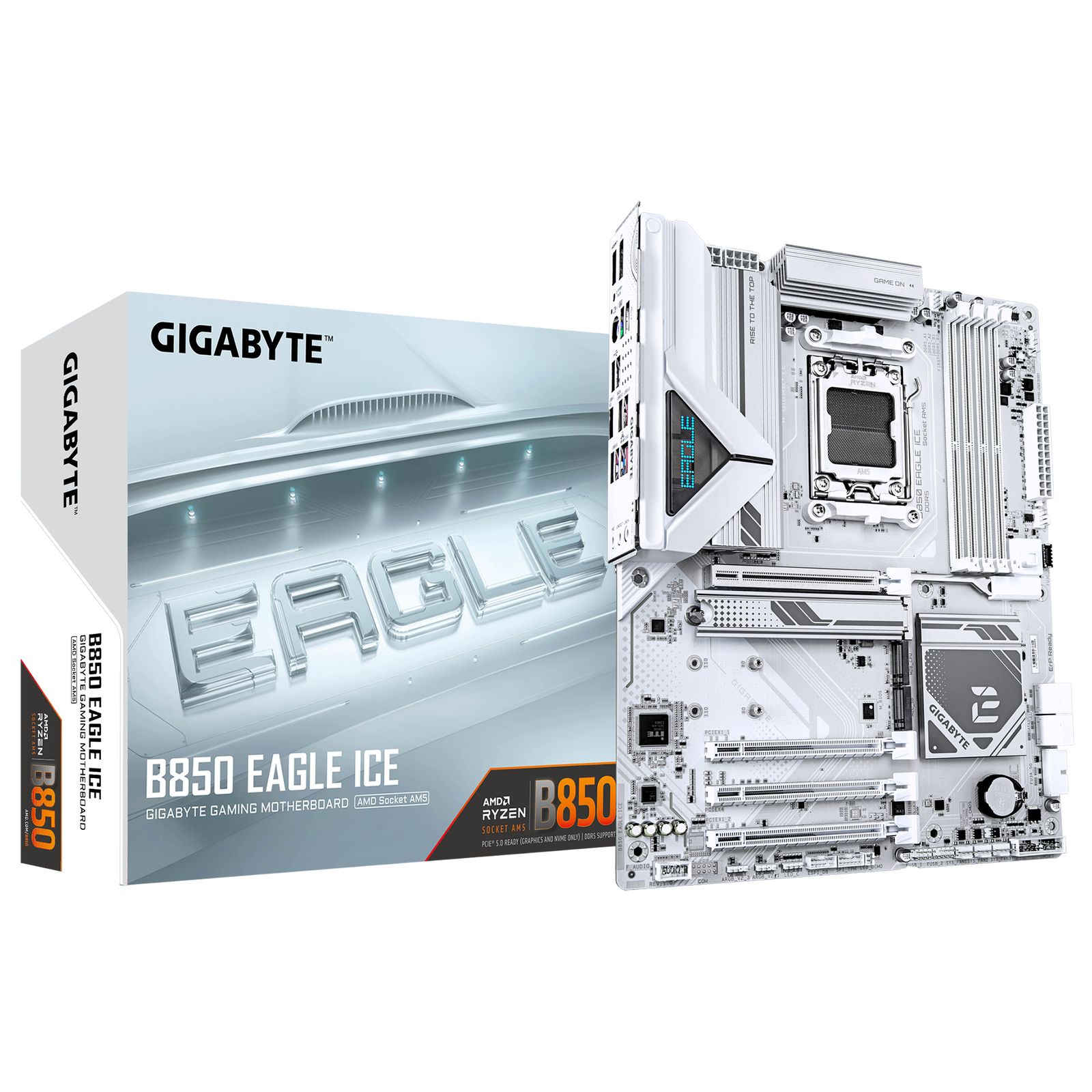 GIGABYTE B850 EAGLE ICE matična ploča AMD B850 Utor AM5 ATX