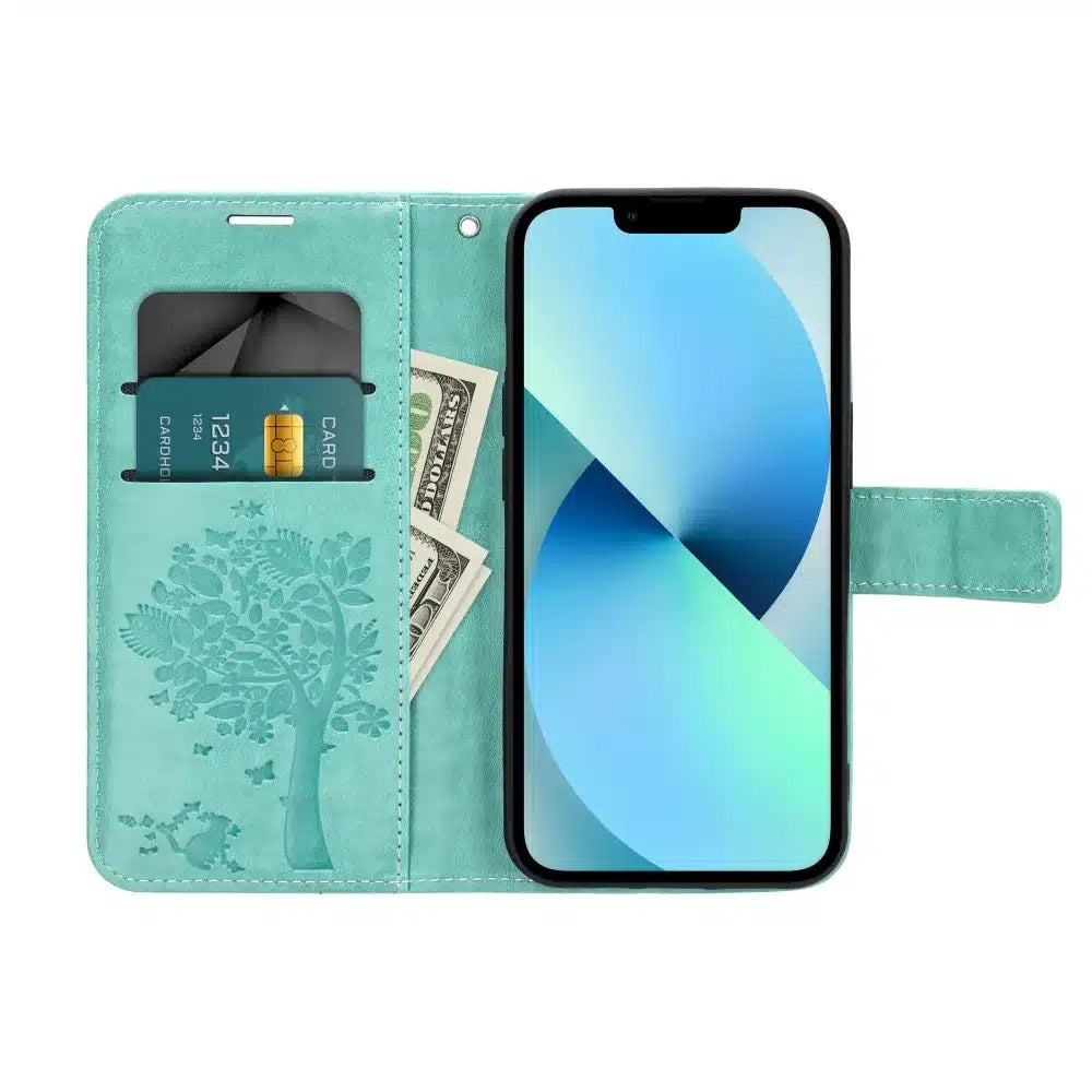 MEZZO Book case za SAMSUNG GALAXY A54 5G tree green
