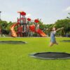 Primus Premium trampolin – ukopni trampolin za dvorište i javne površine Okrugli-366-cm