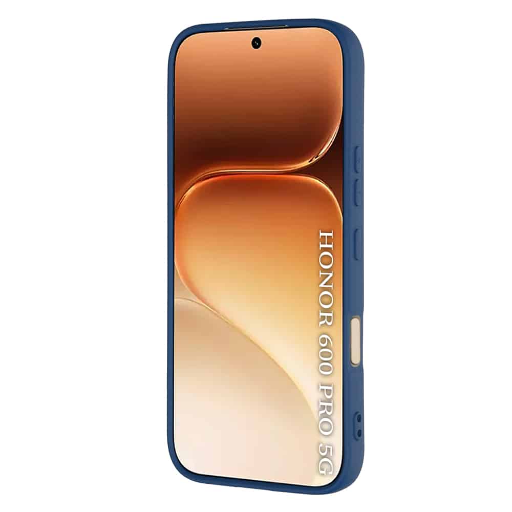 Techsuit SoftFlex silikonska maska za Honor 600 Pro – Navy Blue