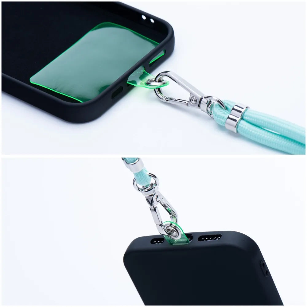 SWING privjesak za telefon podesive duljine / duljina kabela 165 cm (max 82,5 cm u omči) / rame ili vrat – svijetlo zelena