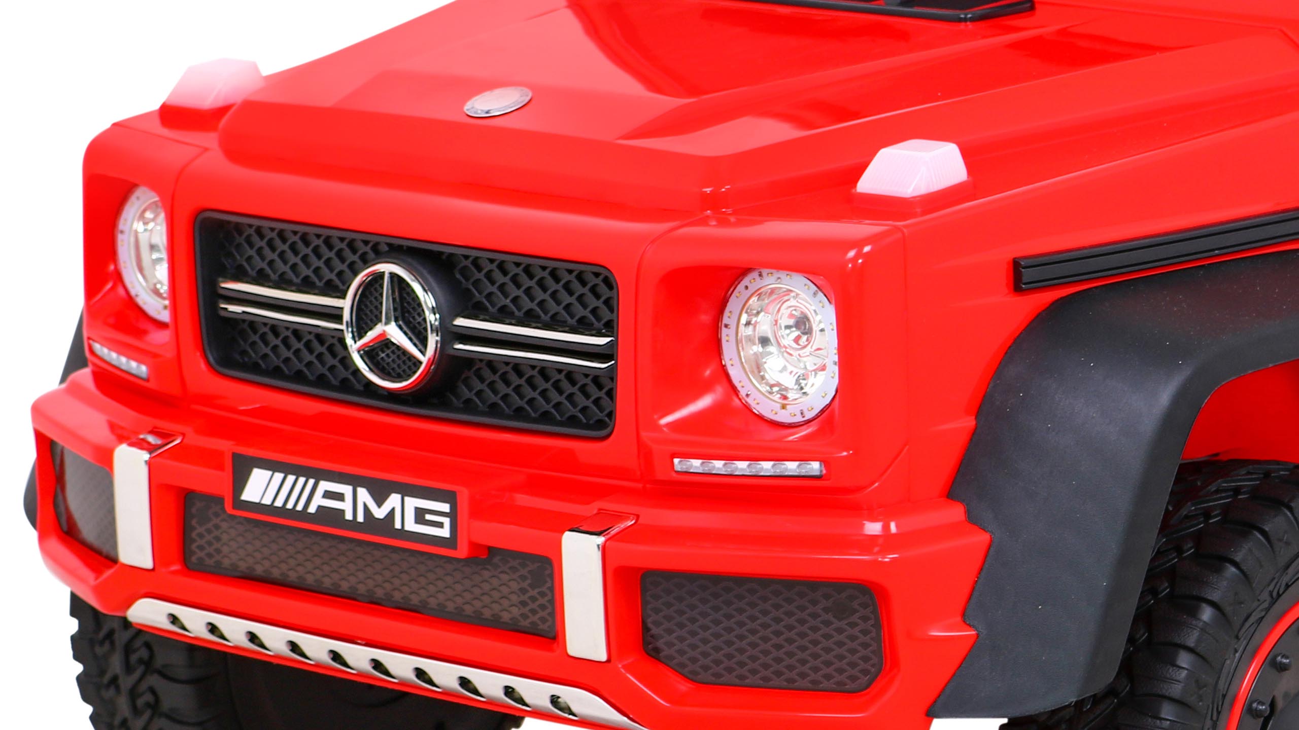 Licencirani auto na akumultor Mercedes G63 6x6 AMG - crveni