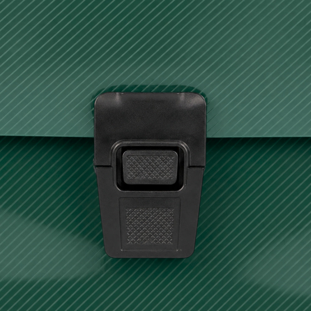 Folder Organizer for Documents, 13 Compartments, Green, A4, Holder
