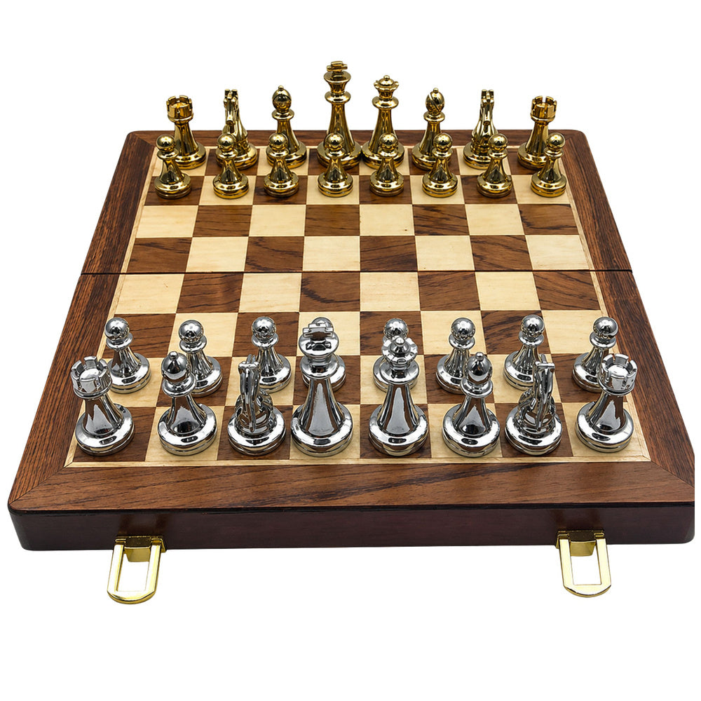 Metalni set za šah 29,5 cm