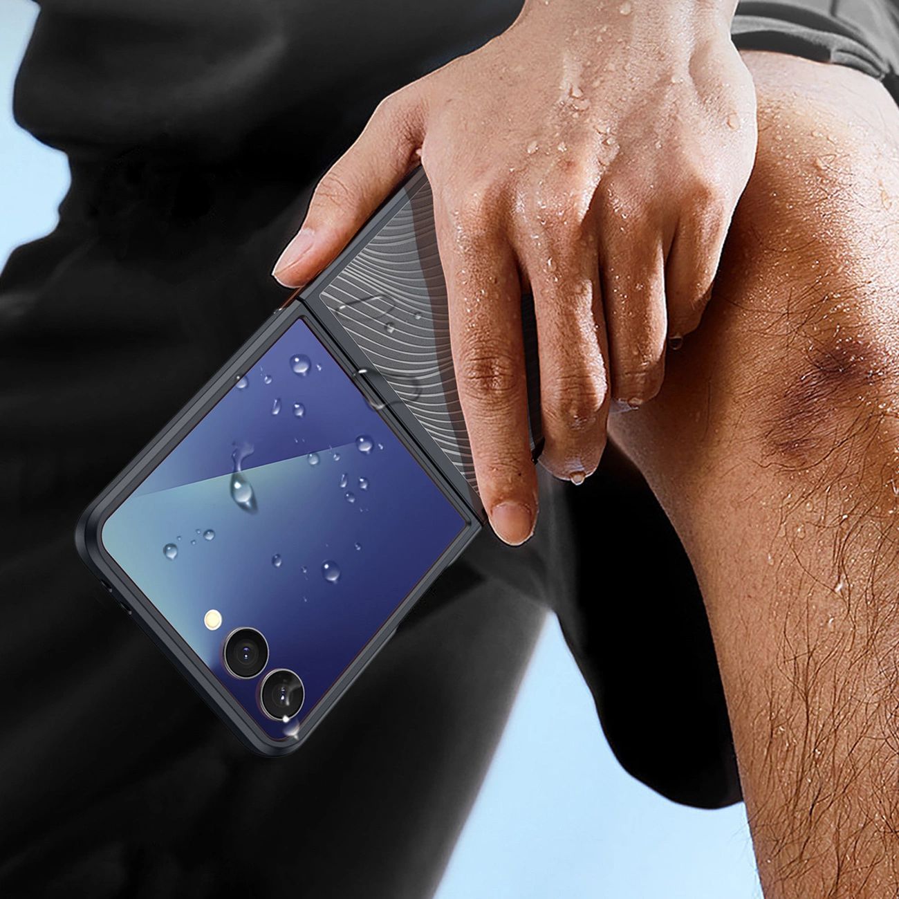 DUX DUCIS AIMO maska za SAMSUNG GALAXY Z Flip7 5G  crna