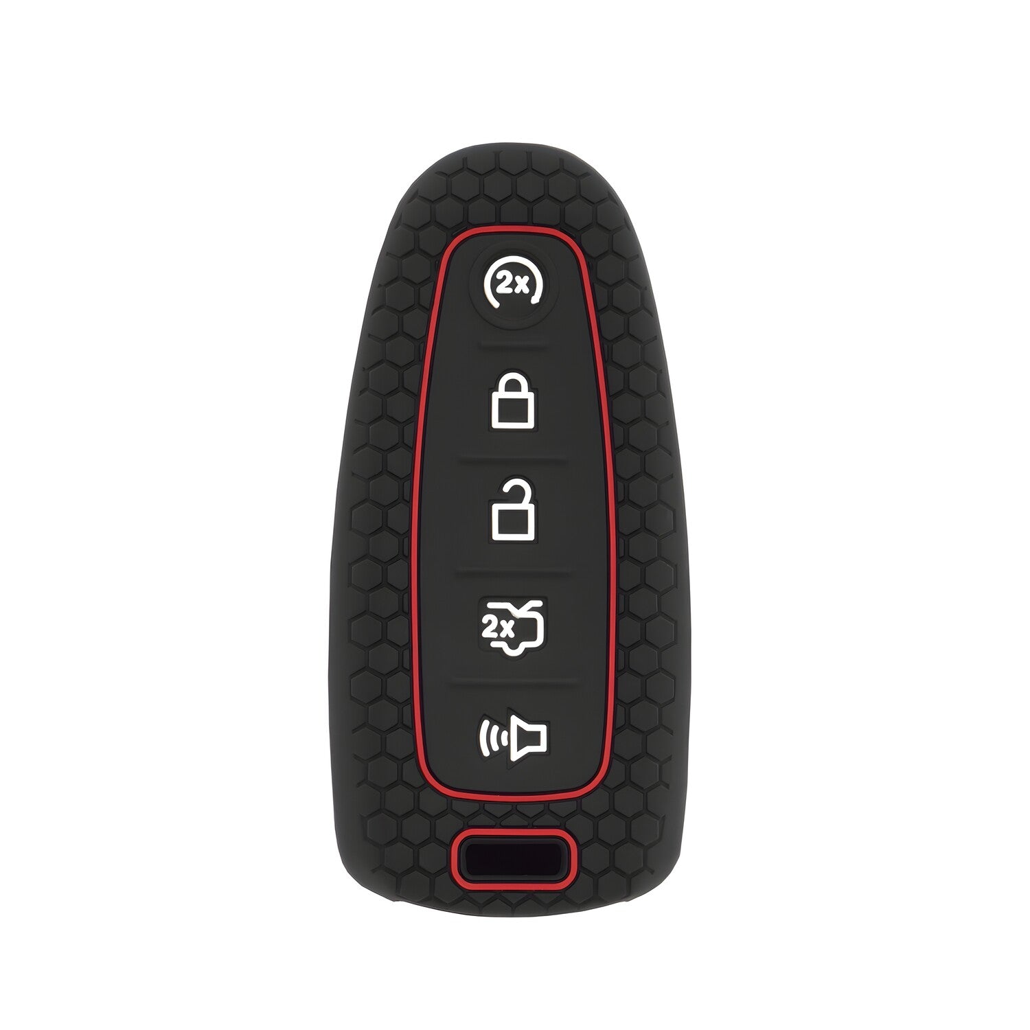 Techsuit – Futrola za ključeve od auta – Ford Mondeo, Focus, Fiesta, S-Max, C-Max, Explorer, Kuga, Expedition, Edge – Crna KP29221