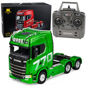 Licencirani kamion na daljinsko upravljanje Scania Huina 1:18 - zeleni