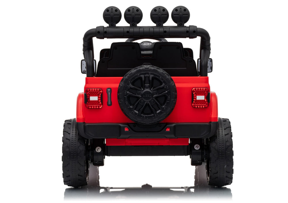 Jeep Rubicon DK-JWR558 24V Red Battery-Powered Vehicle