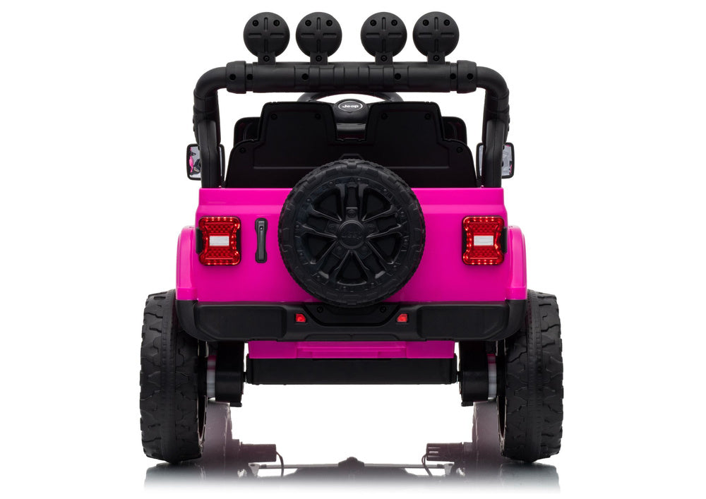 Jeep Rubicon DK-JWR558 24V Pink Battery-Powered Vehicle