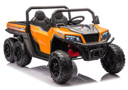 Auto na akumulator XB-1038A 4x4 24V - dvosjed - narančasti