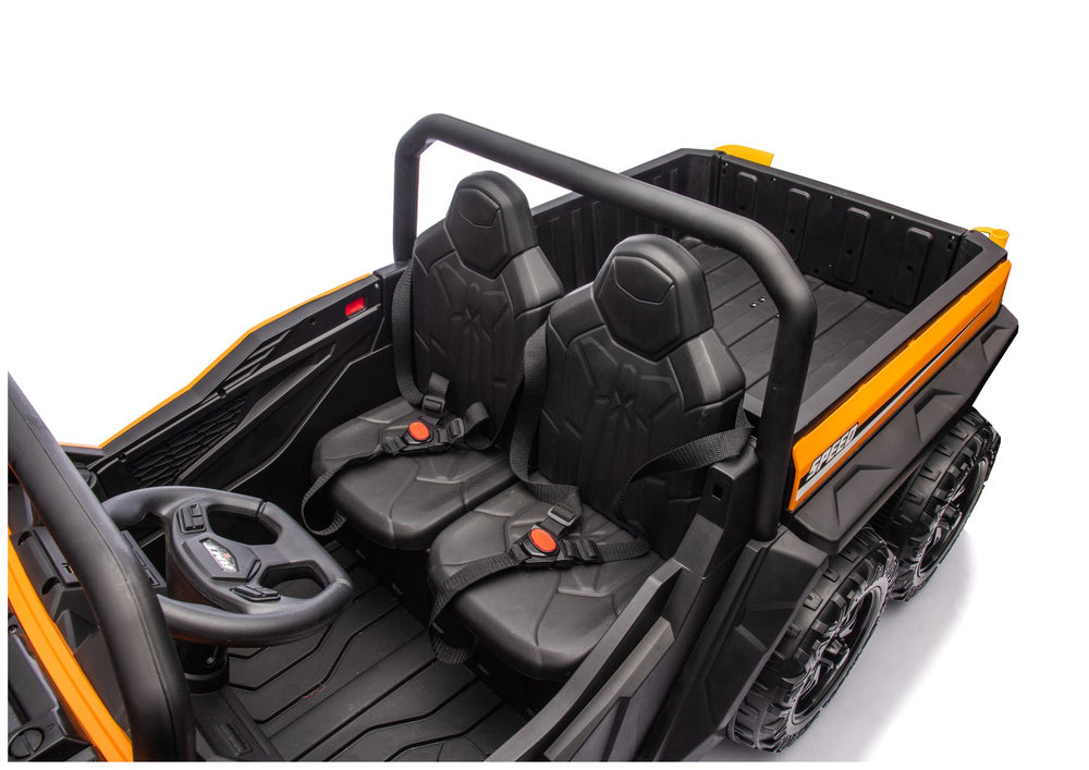 Auto na akumulator XB-1038A 4x4 24V - dvosjed - narančasti