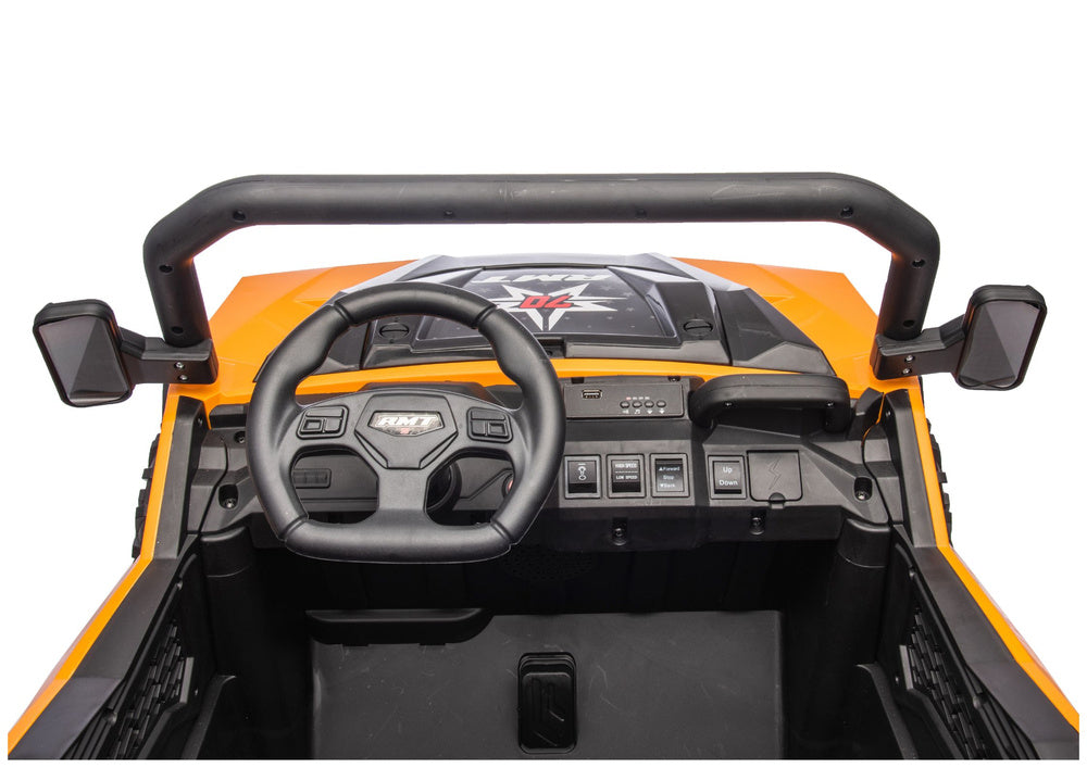 Auto na akumulator XB-1038A 4x4 24V - dvosjed - narančasti