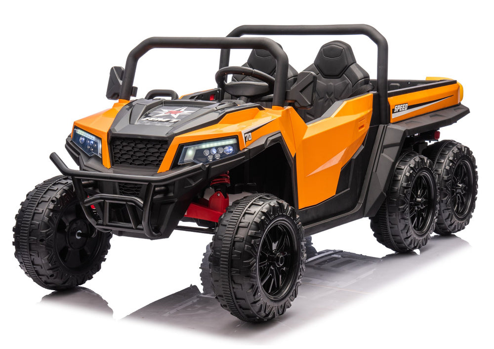 Auto na akumulator XB-1038A 4x4 24V - dvosjed - narančasti