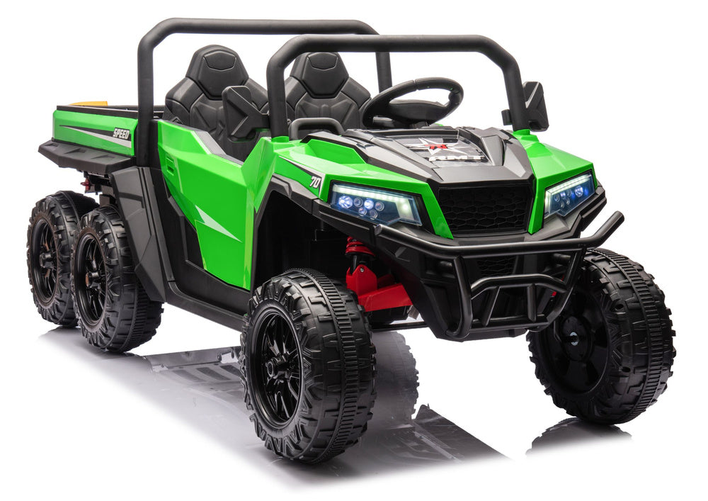 Auto na akumulator XB-1038A 4x4 24V - dvosjed - zeleni