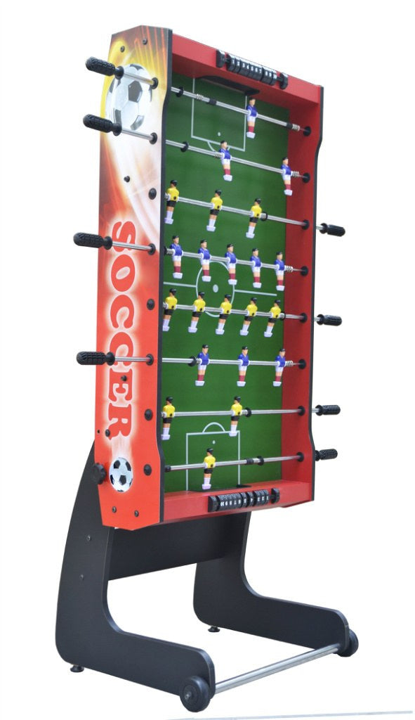 Football table 121x61x81 Folding Red