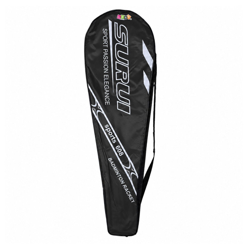 Reketi za badminton sa futrolom i lopticom 4u1 - crni