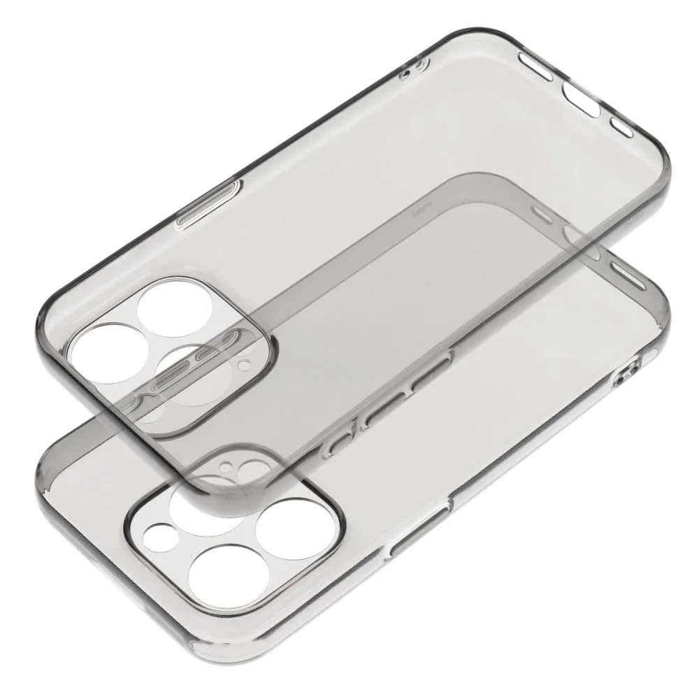 1.5mm BOX PREMIUM maska za iPhone 13 crna prozirna