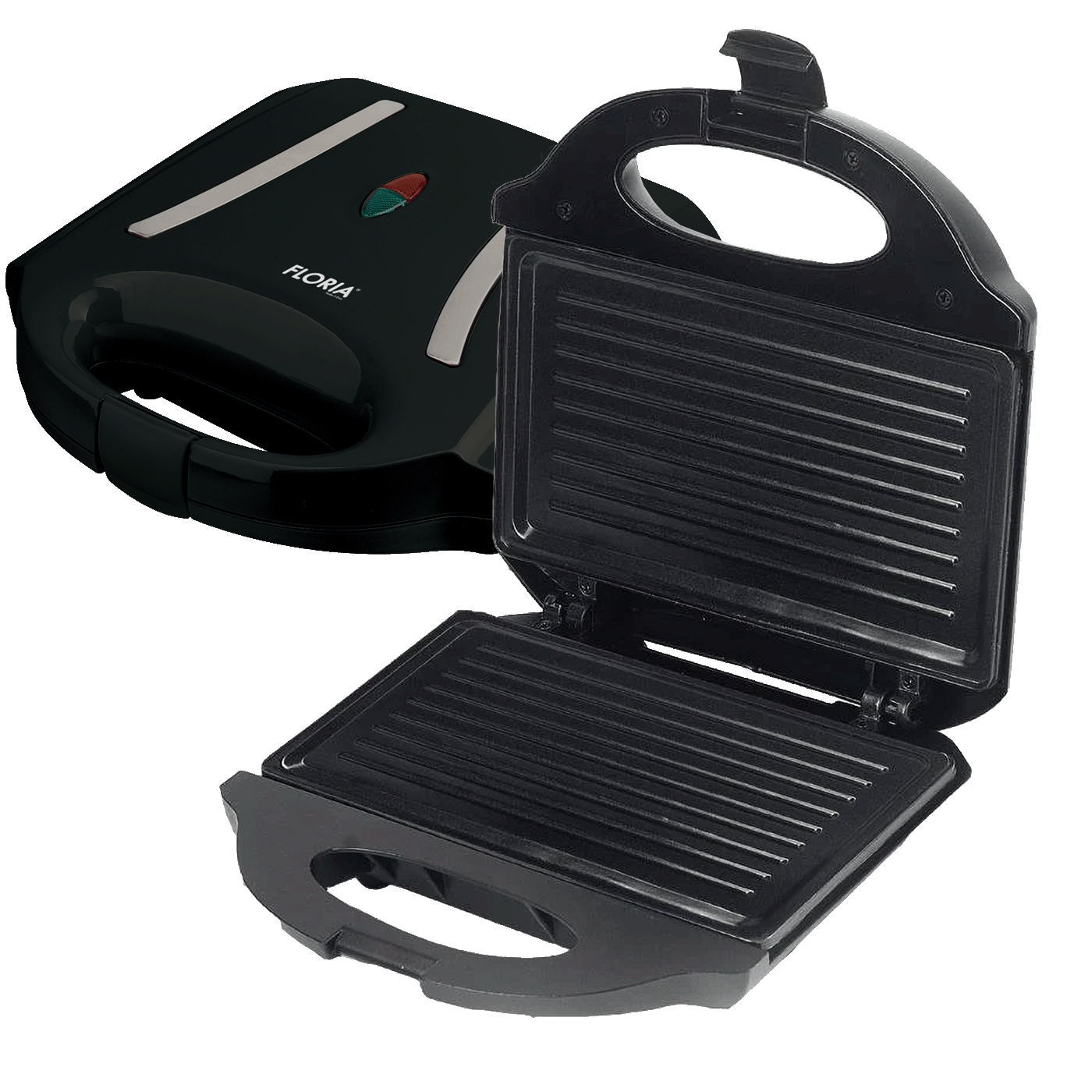 Floria Sendvič Toster, LED indikator, 800 W, crna - ZLN7941