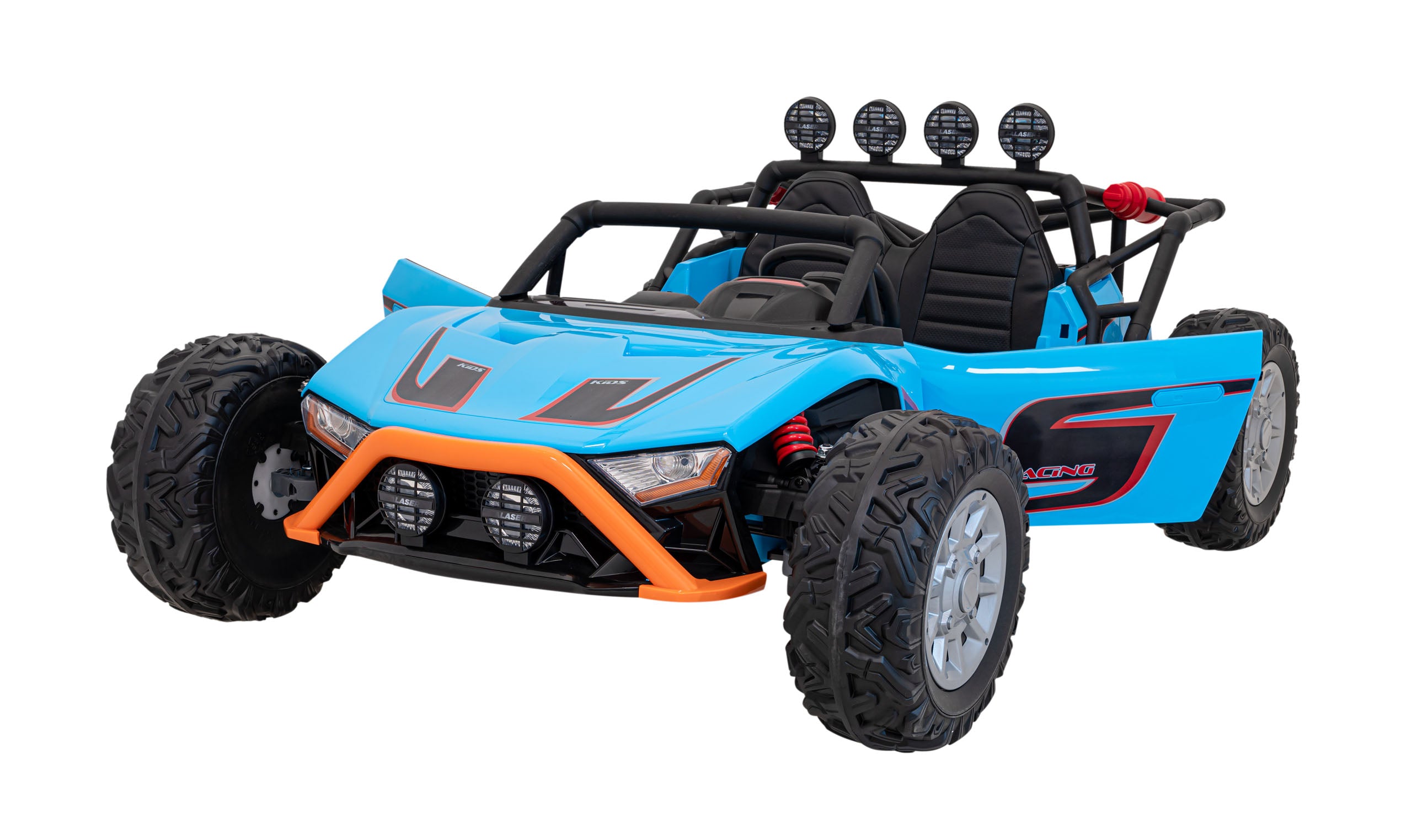 Buggy na akumulator Racing 5 - dvosjed - plavi