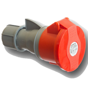 Famatel Utičnica spojka, 32A/380÷415, 5 Polna (3P+N+E), IP44 - 23303