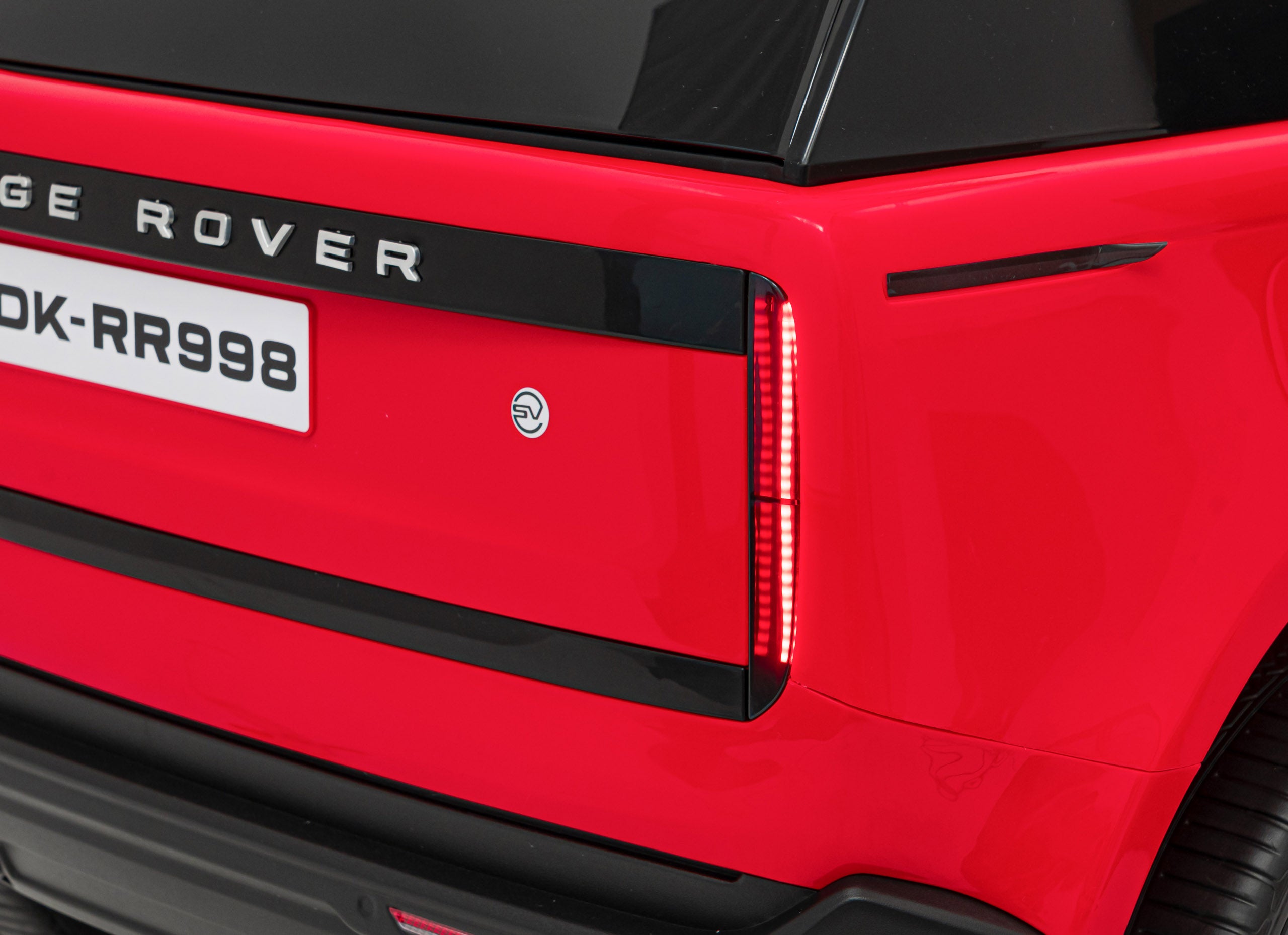 Licencirani auto na akumulator Range Rover SUV Lift 4x4 - DVOSJED - crveni